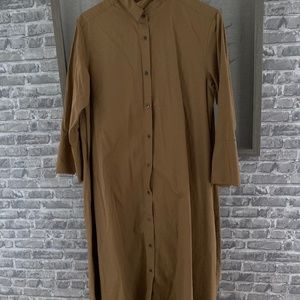 Button down dress